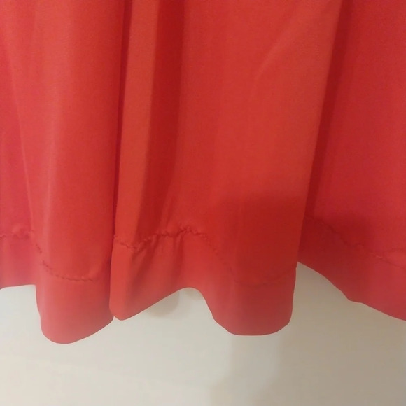 Vintage Red Embroidered Long Robe - Picture 4 of 6